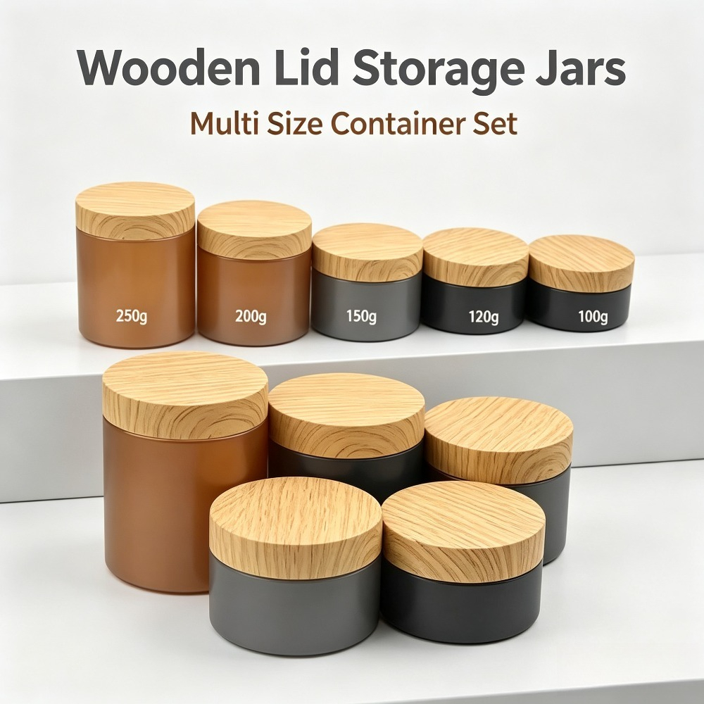 30 Pezzi di Barattoli Vuoti in - Food Storage Jars With Wooden Lids recensione e prezzo