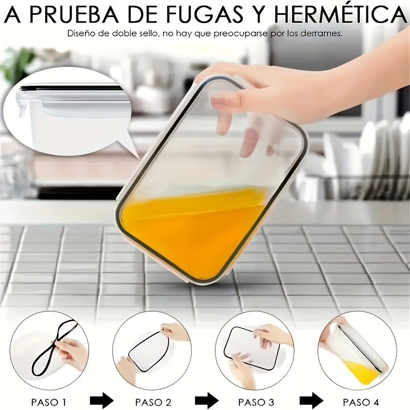 Set da 8 Pezzi: 4 Contenitori  - Food Storage Vegetables recensione e prezzo