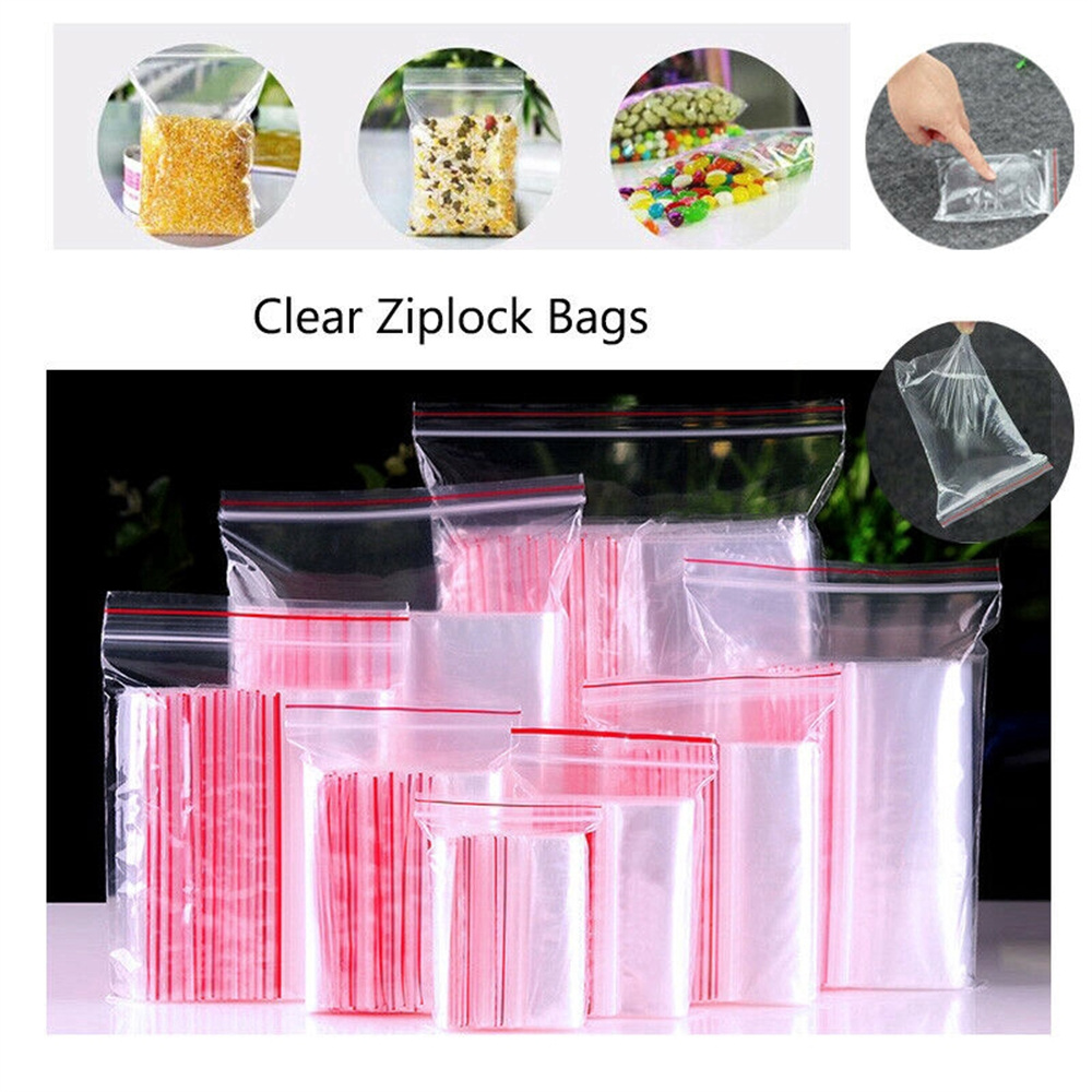 100 Pz/pacco 5-12 Filo Sigilla - Food Storage Ziploc Bags recensione e prezzo