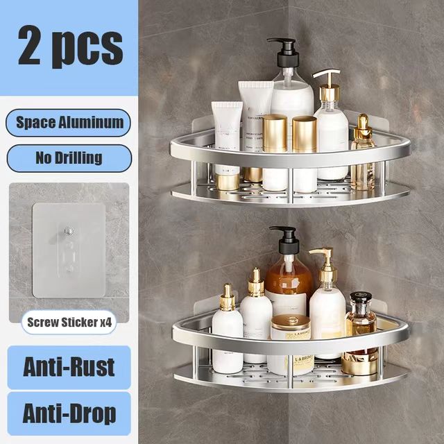 Mensola da Bagno Senza Foratur - Food Storage Shelving recensione e prezzo