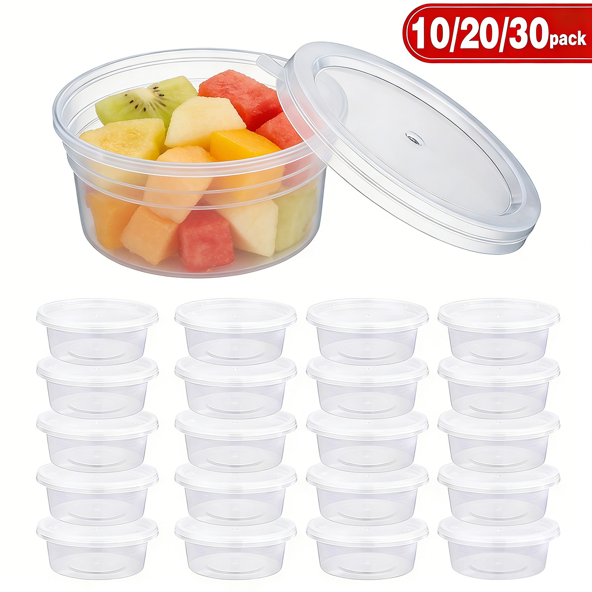 Confezione da 10/20/40 Conteni - Food Storage Boxes With Lids recensione e prezzo