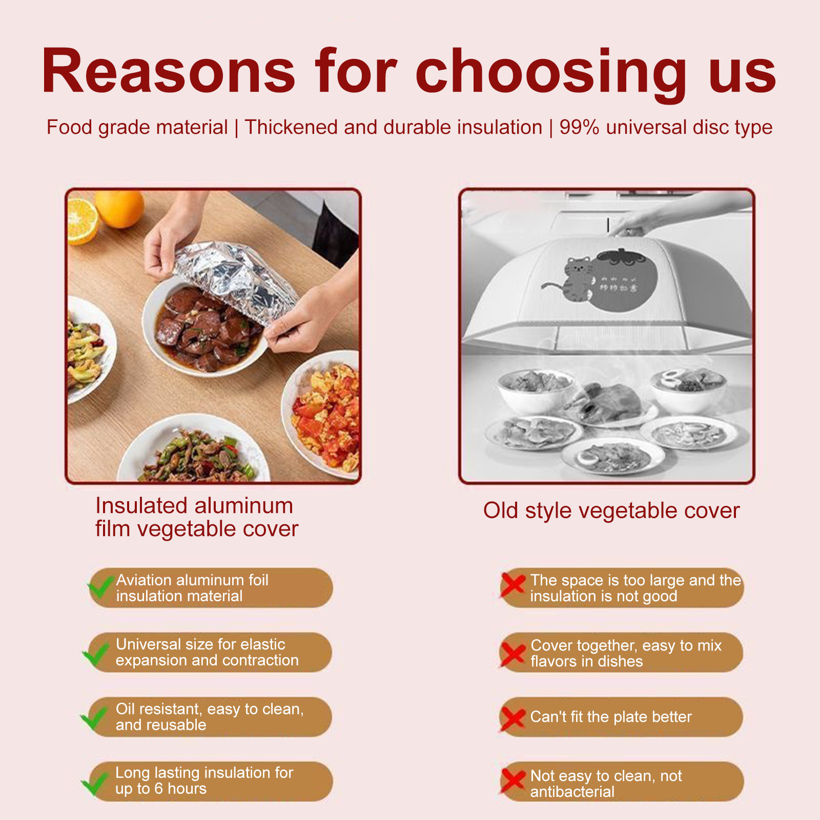 Coperchio Isolante Termico per - Food Storage Table recensione e prezzo