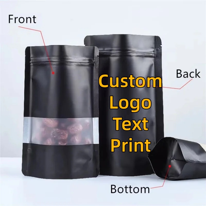 100 pezzi stand-up nero opaco  - Food Storage Ziploc Bags recensione e prezzo