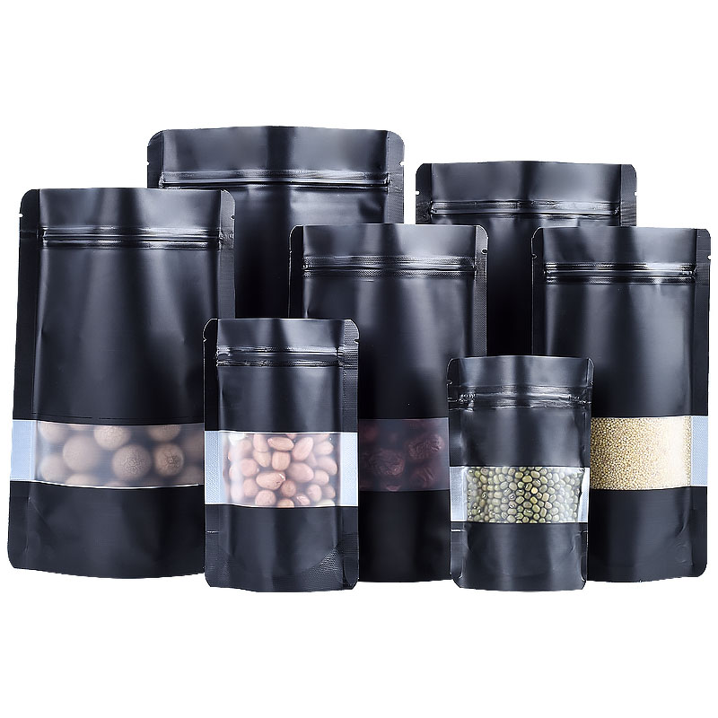 100 pezzi stand-up nero opaco  - Food Storage Ziploc Bags recensione e prezzo