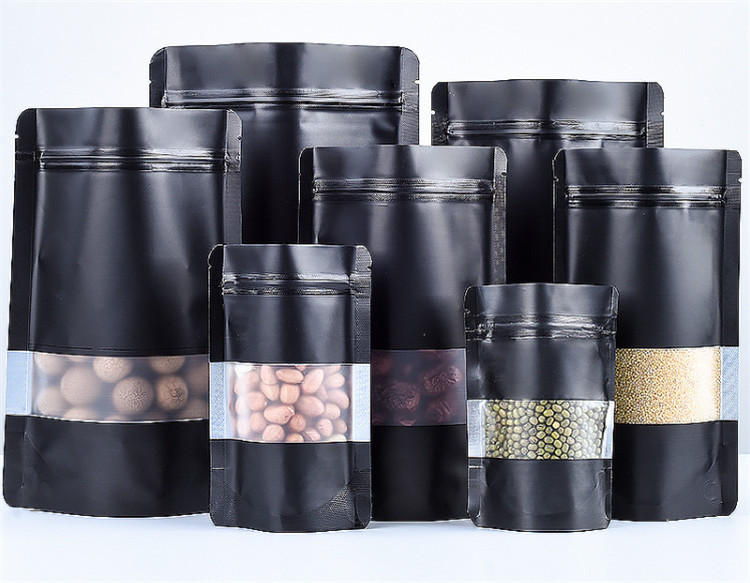 100 pezzi stand-up nero opaco  - Food Storage Ziploc Bags recensione e prezzo