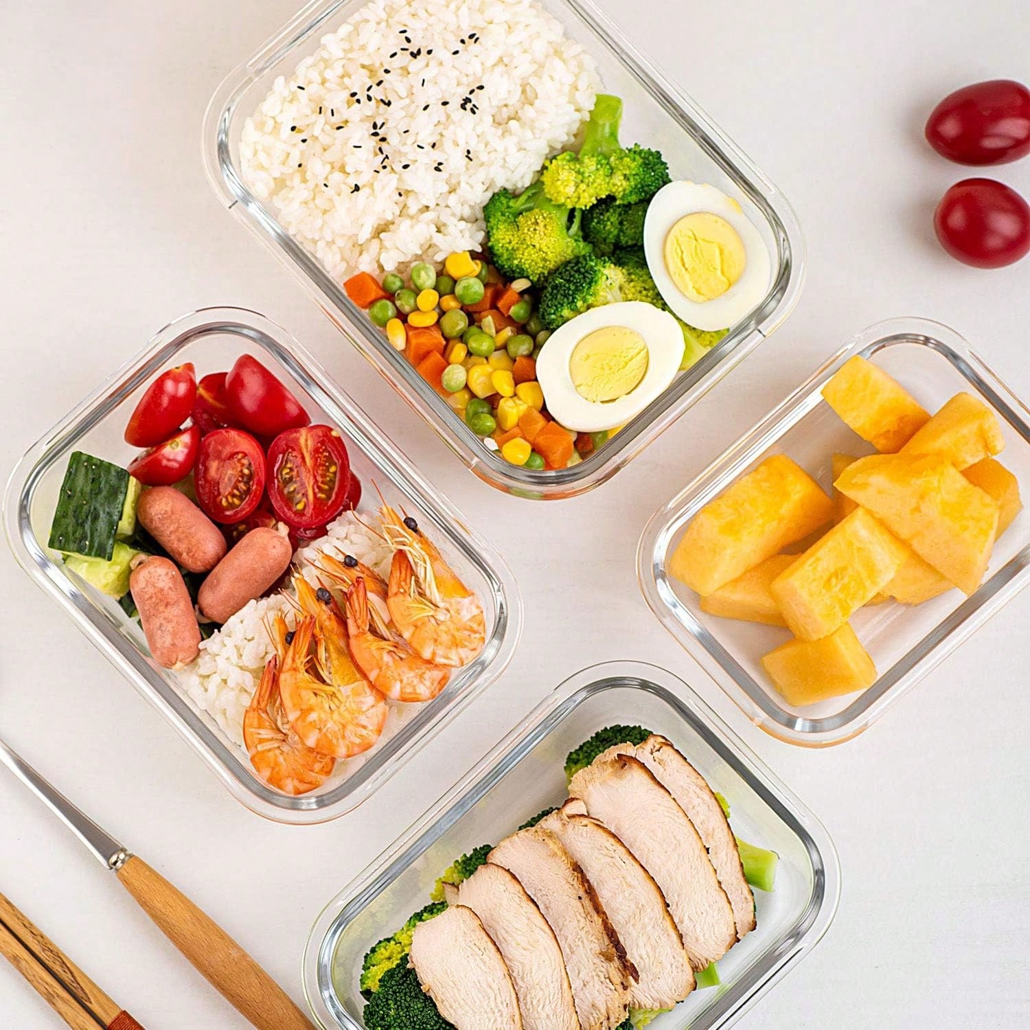 Confezione da 10 contenitori i - Food Storage Prep Containers recensione e prezzo
