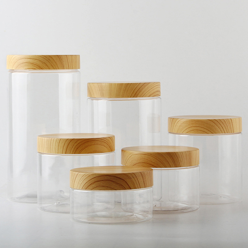 100/200/300/400/500/800/1000ml - Food Storage Jars With Wooden Lids recensione e prezzo