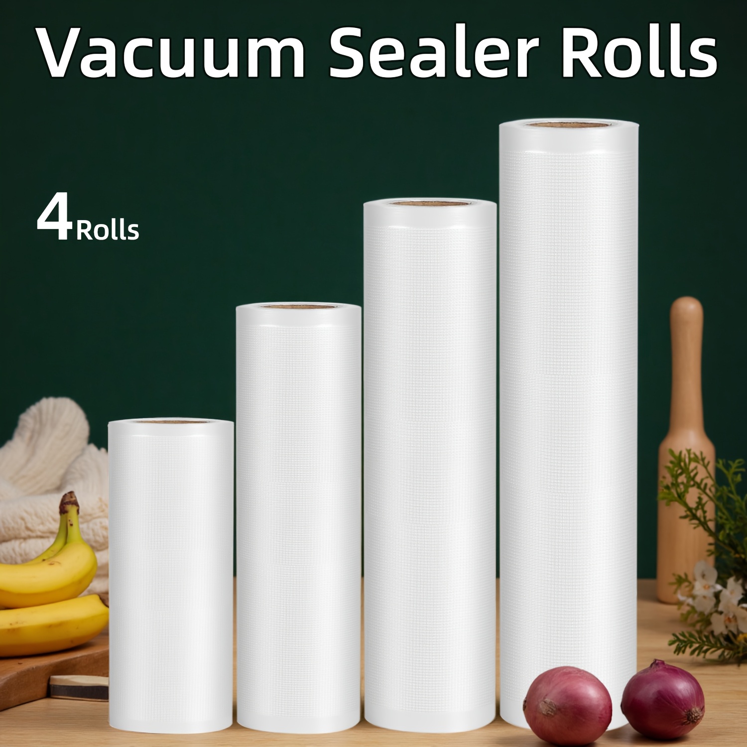Confezione da 4 Rotoli per Sot - Food Storage Vacuum Seal recensione e prezzo