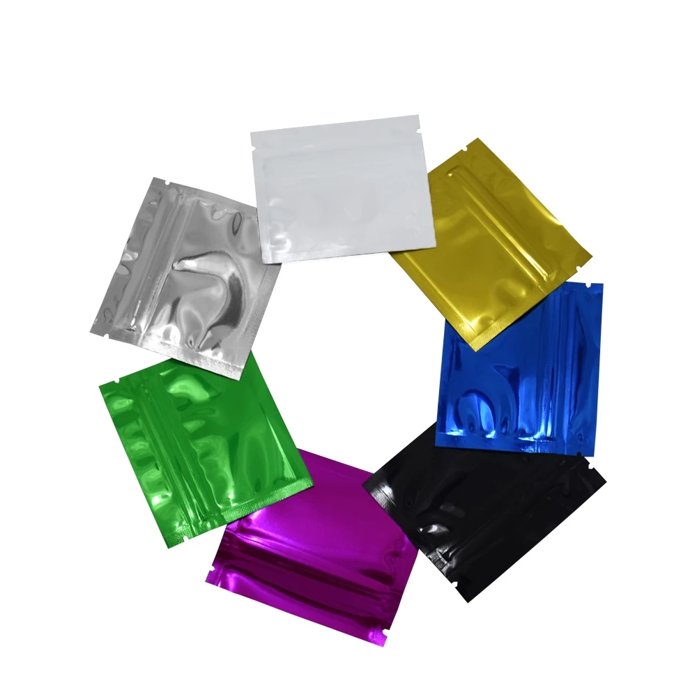 100 pz colorato lucido foglio  - Food Storage Ziploc Bags recensione e prezzo