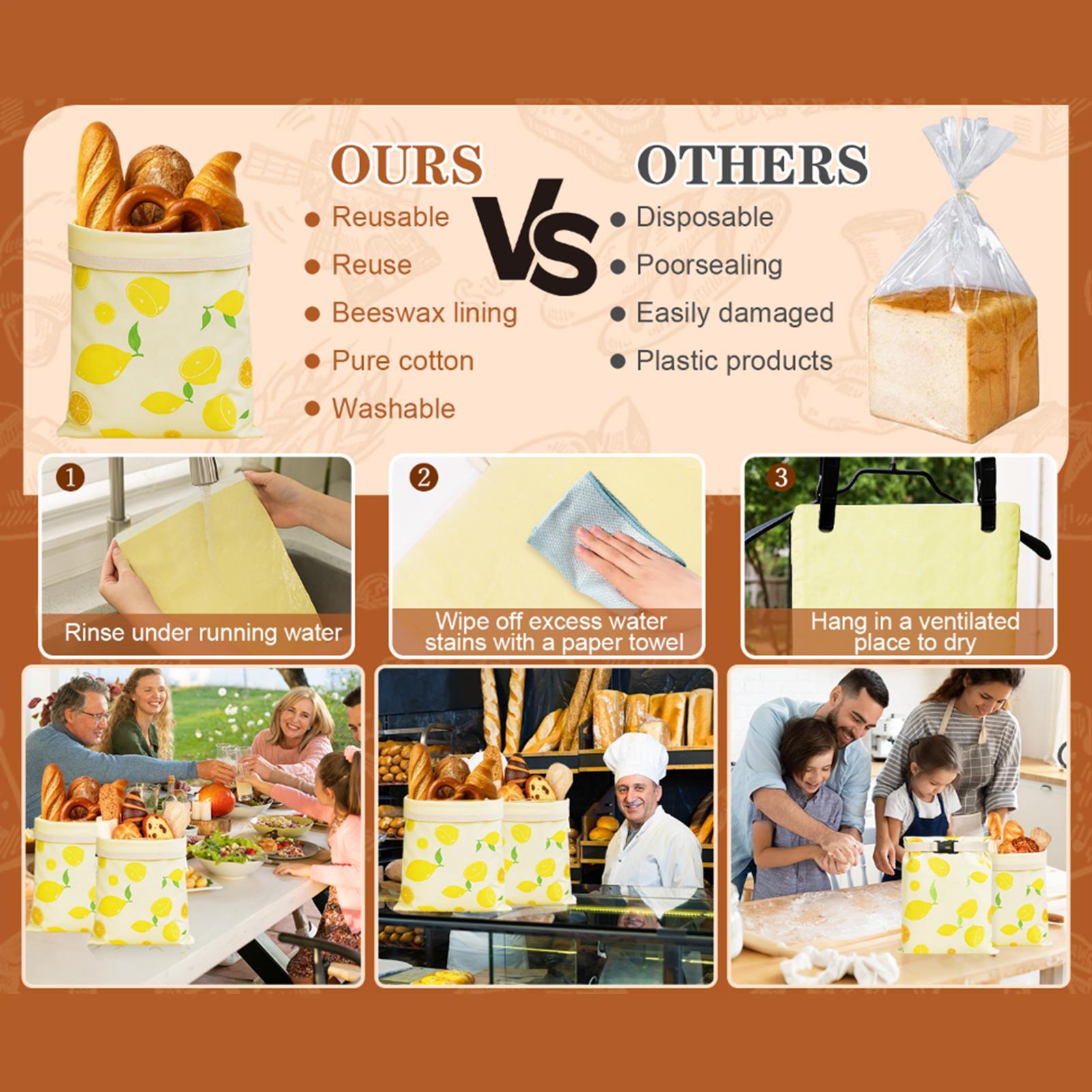 Sacchetti per il pane Sacchett - Food Storage Bag recensione e prezzo