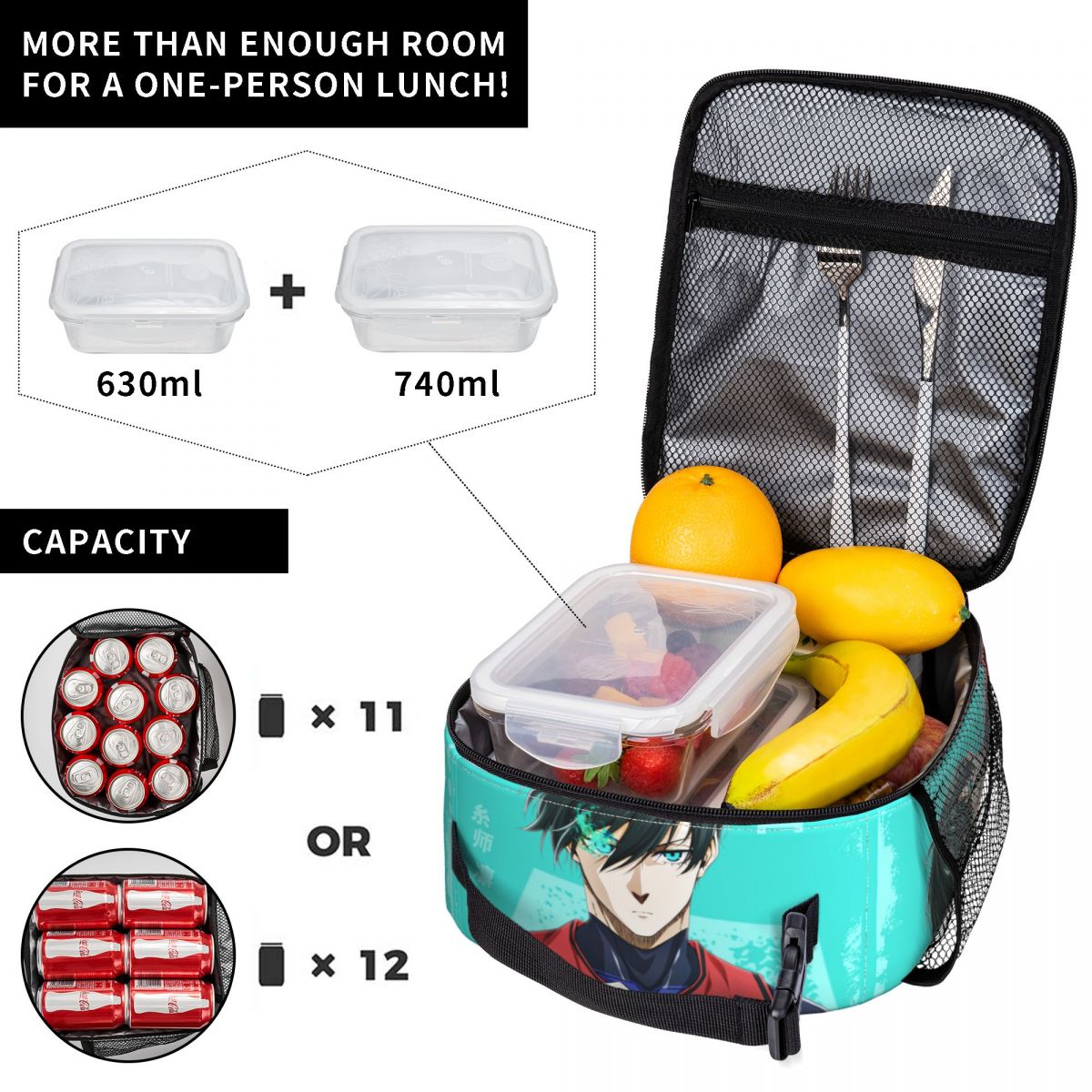 Borsa termica per il pranzo, p - Food Storage With Lock recensione e prezzo