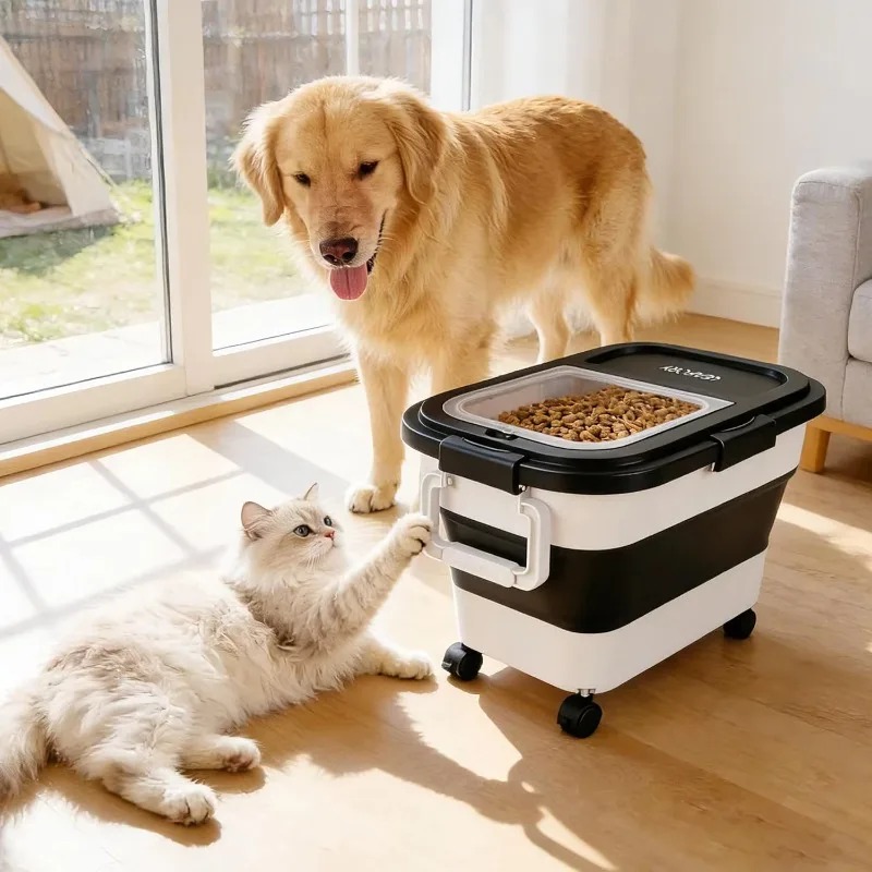 Contenitore per Cibo per Cani  - Food Storage With Wheels recensione e prezzo