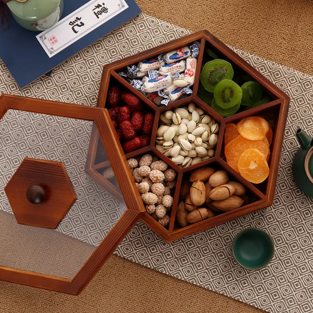 Nuova scatola di immagazzinagg - Food Storage Jars With Wooden Lids recensione e prezzo