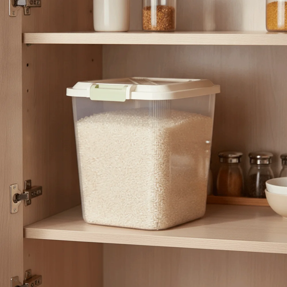 Contenitore per Riso Resistent - Food Storage With Wheels recensione e prezzo