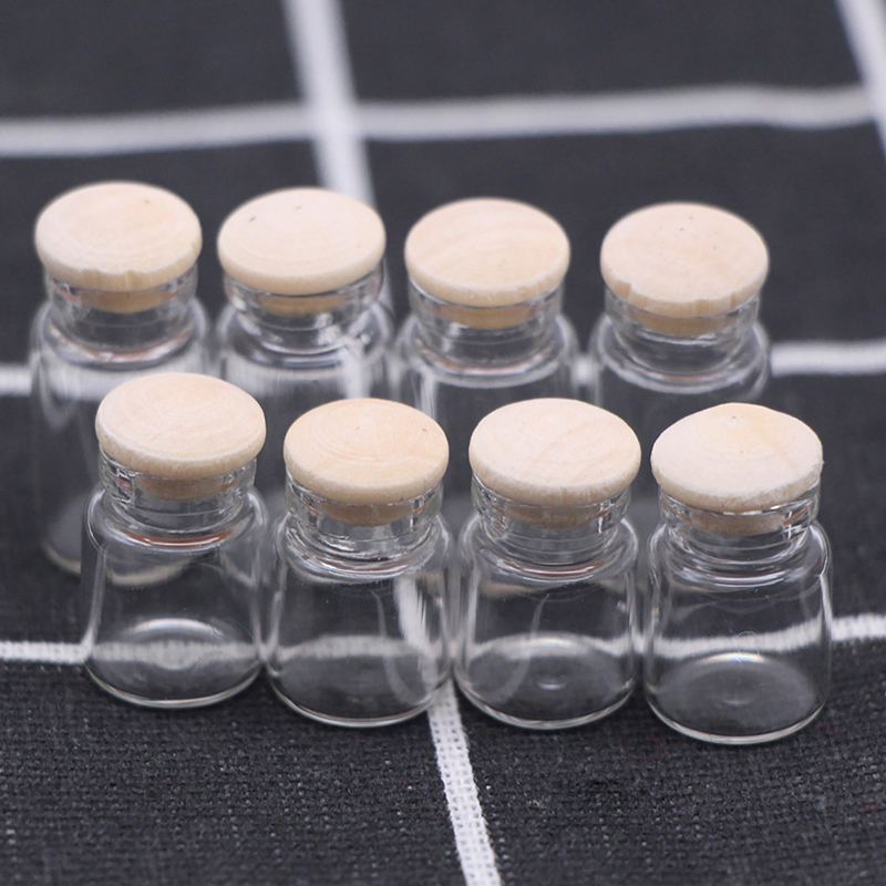 4 pezzi 1:12 barattoli di vetr - Food Storage Jars With Wooden Lids recensione e prezzo
