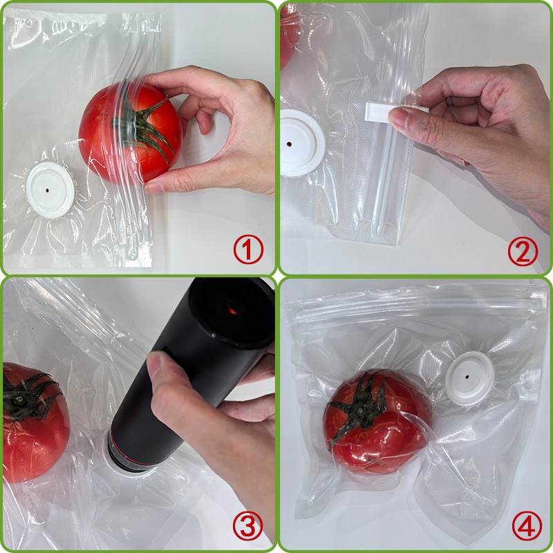 Nuove borse riutilizzabili per - Food Storage Vacuum Seal Bags recensione e prezzo