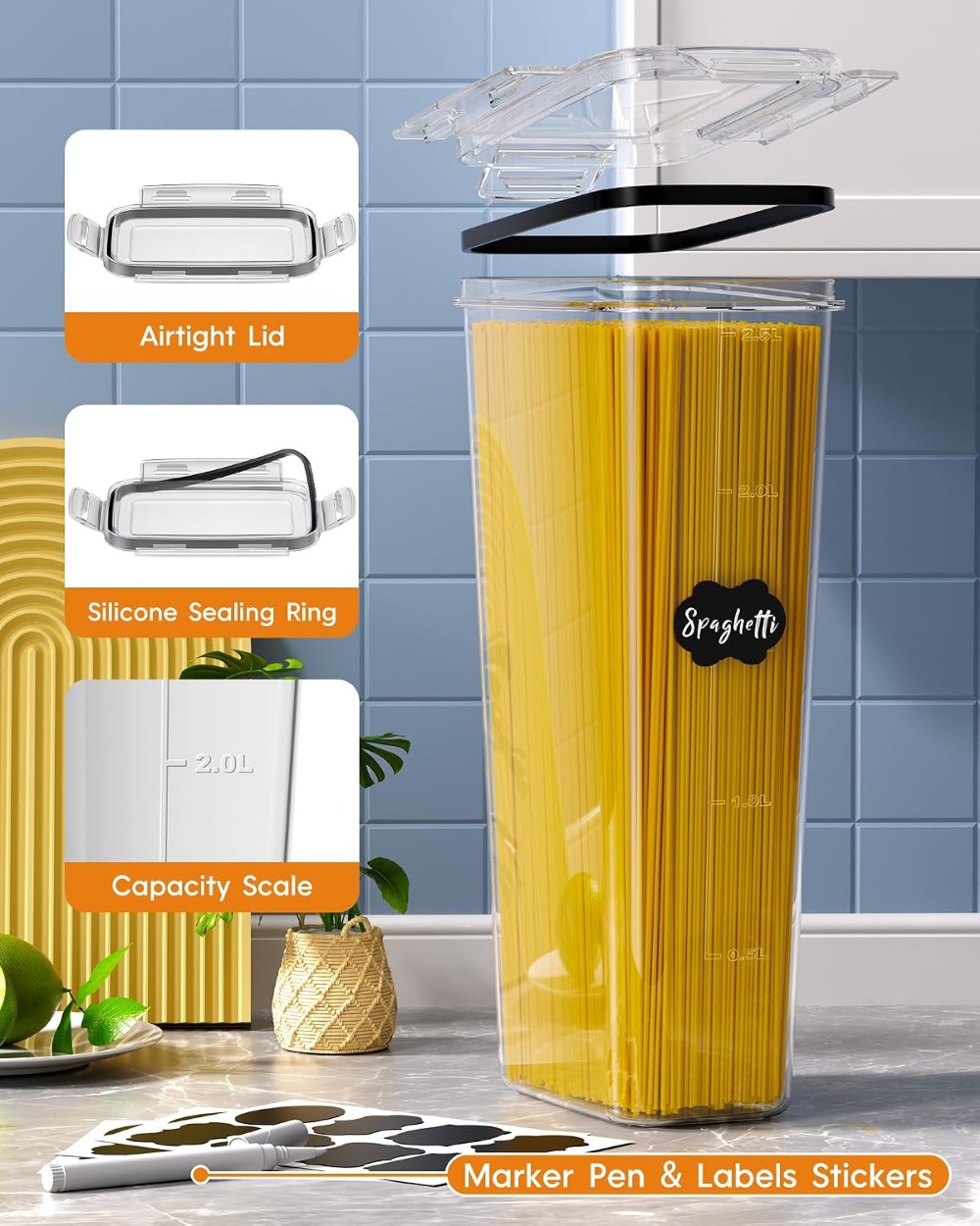 Set di 24 Contenitori Ermetici - Food Storage Container recensione e prezzo