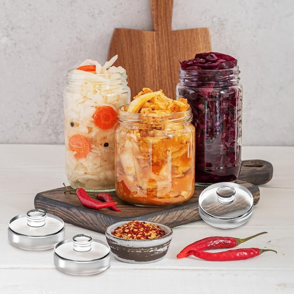 Pesi in vetro per fermentazion - Mason Jar Wide Mouth recensione e prezzo