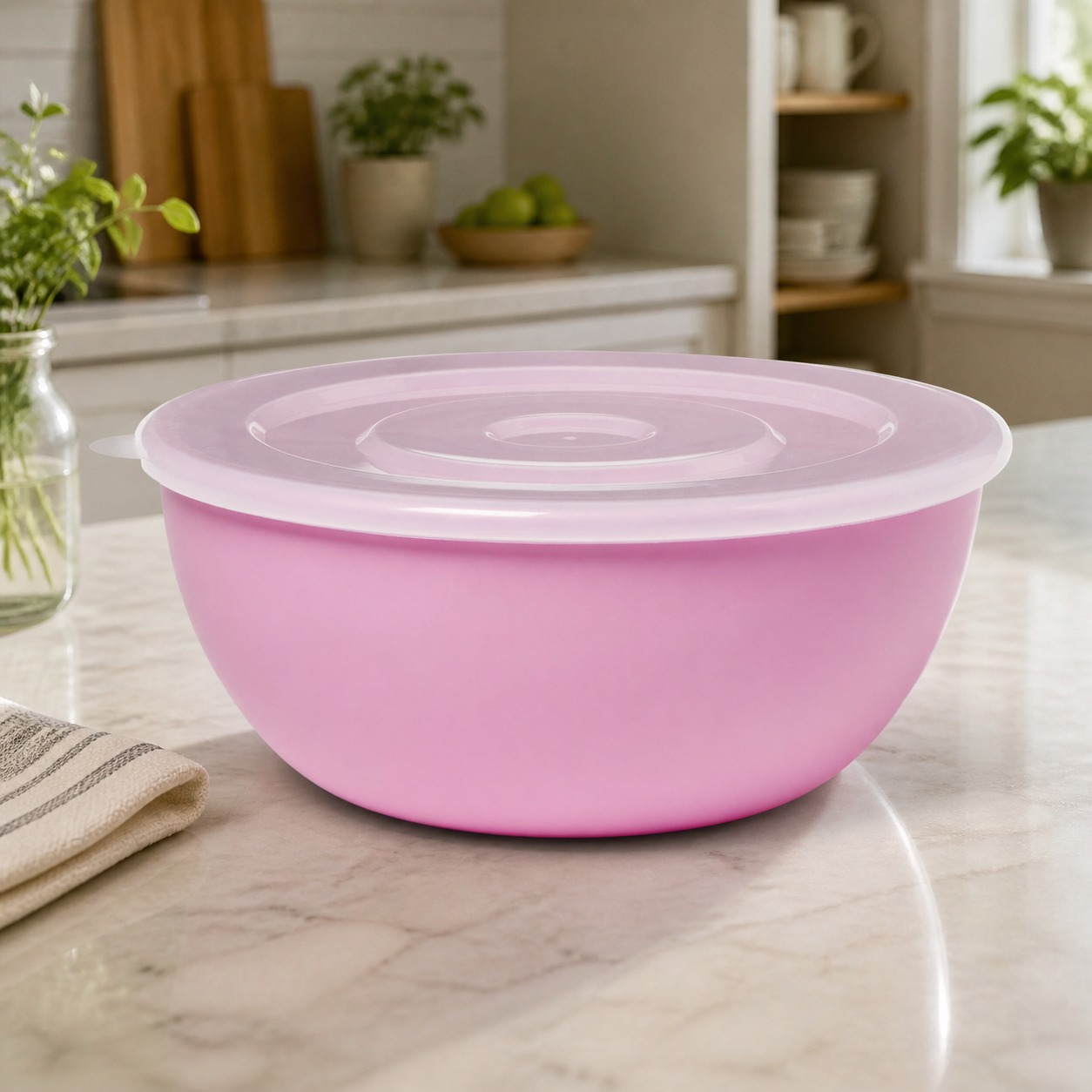 Ciotola Rosa con Coperchio Abb - Food Storage Prep Containers recensione e prezzo