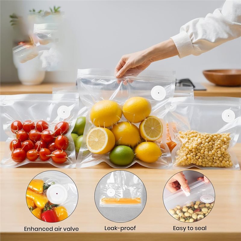 Sacchetti per Sottovuoto per A - Food Storage Vacuum Seal Bags recensione e prezzo