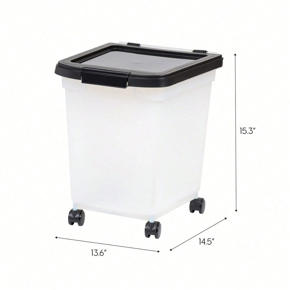 Secchio di Stoccaggio in Plast - Food Storage With Wheels recensione e prezzo