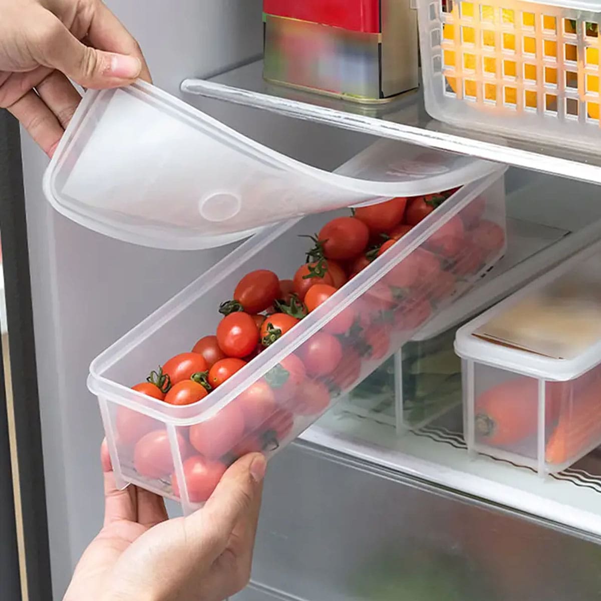1 scatola portaoggetti in plas - Food Storage Boxes With Lids recensione e prezzo